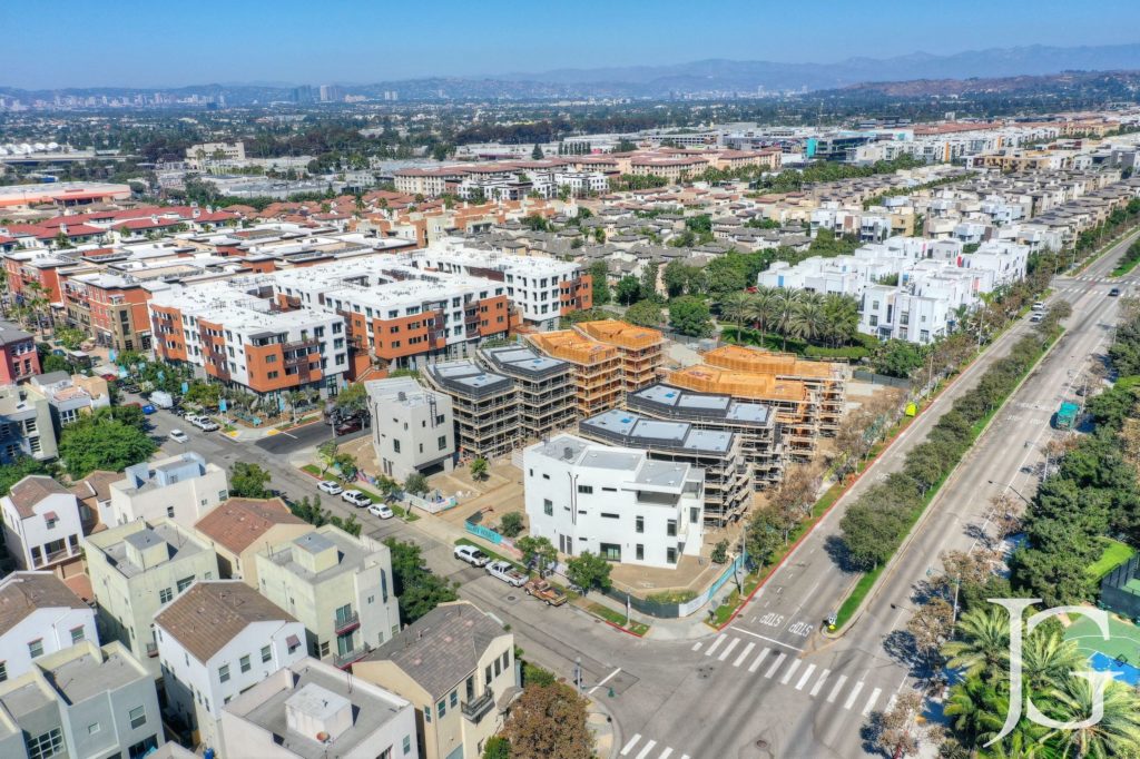Encore Playa Vista Aerial Overview as of October 2020